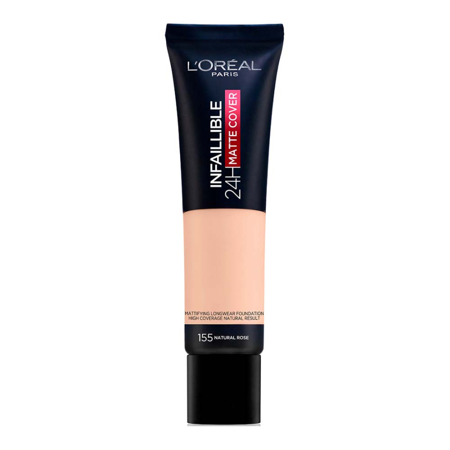 L'Oréal Infaillible 24H Matte Cover Foundation - 155 Natural Rose L'Oréal Infaillible 24H Matte Cover Foundation - 155 Natural Rose